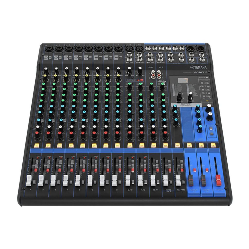 Bàn Mixer Yamaha MG16XU, Mixer Analog 16CH(Kênh)
