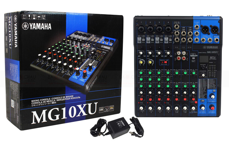 Bàn mixer Yamaha MG10XU "Mixer Analog, 10 kênh" - Ảnh 3