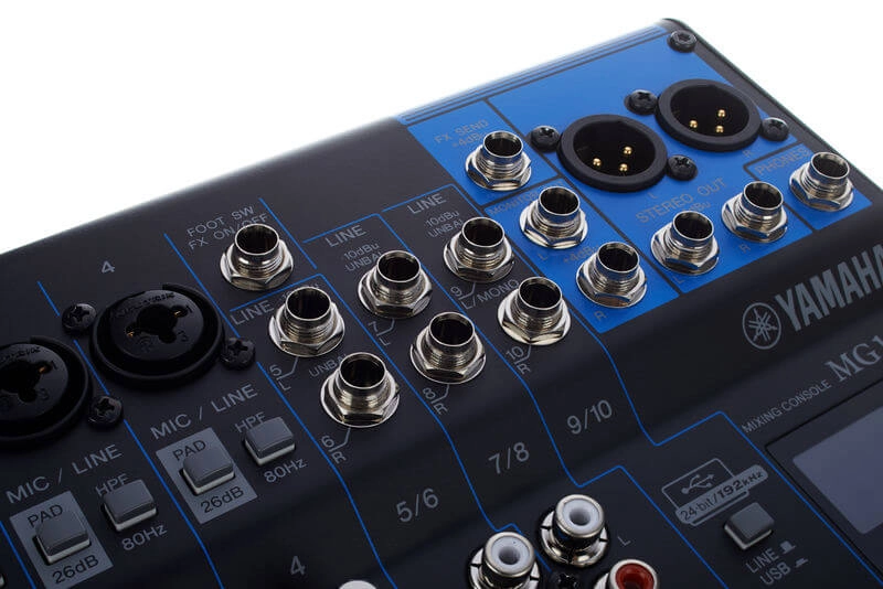 Bàn mixer Yamaha MG10XU "Mixer Analog, 10 kênh" - Ảnh 2